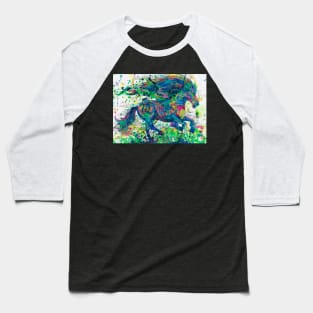 WATERCOLOR HORSE .3 Baseball T-Shirt